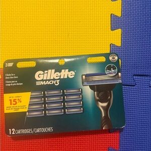 Mach3 Black Razor with 12 Cartridges